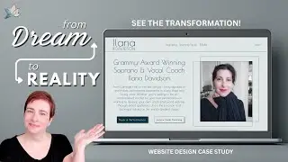 She Was Overwhelmed by Tech: Watch How I Built Her Dream Website