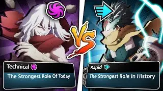 The Strongest Role Of Today VS The Strongest Role In History! My Hero Ultra Rumble!