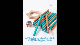 Wooden Pick Up Sticks#toys