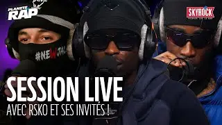 SESSION LIVE avec RSKO, Kulturr, BO Wunna, Ilax, 43Z & 47 AK ! #Plan&egrave;teRap
