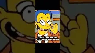 Asi fue como bartolomeo se hizo pasar por alguien inteligente #simpson