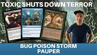 TOXIC Fog Poison! We win by drawing cards and it's SWEET! Nice Tolarian Terror Opponent | MTG Pauper