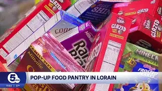 'It's a godsend': Local food bank serves 900 families through emergency food pantry pop-up