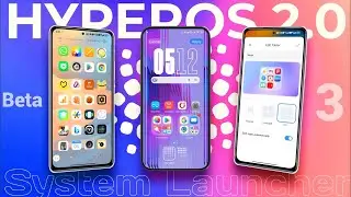 HyperOS 2.0 OFFICIAL System Launcher Beta 3 App Update on Any Xiaomi Phone 📱