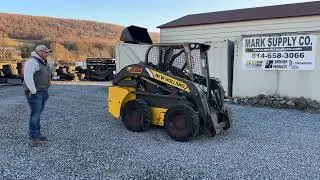 MECHANICS SPECIAL! 2019 New Holland L218 Rubber Tire Skid Steer Loader 2,550 HRS 2 Speed Aux Hyds !!