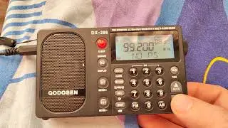 DX FM. Qodosen. Cishinau  7:00.