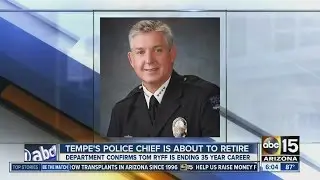 Tempe police chief set to retire
