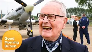 102-Year-Old WWII Veteran's Incredible Abseiling For Charity | Good Morning Britain