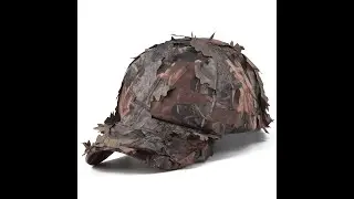 Tactical 3D real tree hunting Cap Airsoft leaf Sneaky Camouflage Hat Cap for men & Women