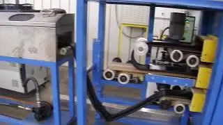 three layers rubber extrusion and vulcanization oven machine--cady181@hotmail.com