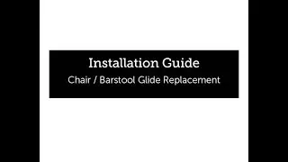 How to Replace a Chair Glide