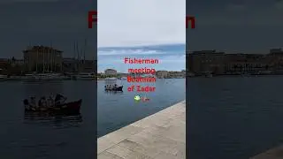 Zadar exp&eacute;rience: Boatman of Zadar is like gondola of Venice #zadar #croatia #travel #adriaticsea