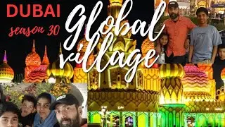 GLOBAL VILLAGE 🏰 | Dubai Shopping Festival | Multicultural Federal Park Walking Tour #minivlog