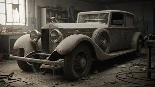 “Restoring a Forgotten Legend | 1927 Rolls-Royce 20hp Park Ward Saloon | ASMR POV”
