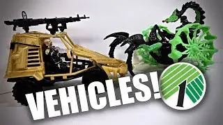 Limited Edition VEHICLES From Dollar Tree, Arrow ATV & Rumbler! Final Faction Toy Line Part 12