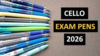 Cello Exam Pens 2026 - Best Pens for Board Exams Starting under 10 Rupees