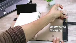 Power bank Diary with Wireless Charging