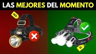 🔥 5 MEJORES Linternas FRONTALES en Amazon [2026]✅[Calidad/Precio] Ideales Para Acampadas y Pesca