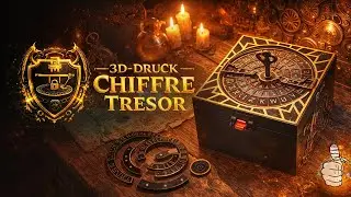 🔐 3D-gedruckte Chiffre-Tresore live bauen & bemalen | Livestream mit Makerworld-Links