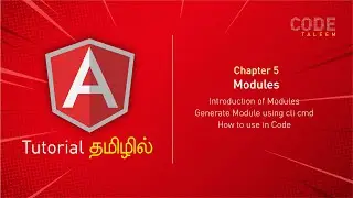 Chapter 5 - Modules | Angular Tamil