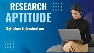 SYLLABUS INTRODUCTION RESEARCH APTITUDE 