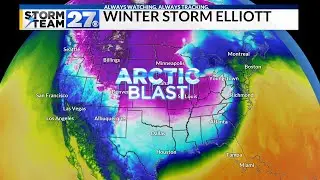 Winter Storm Elliott is going to be strong!