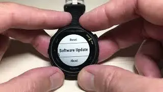 Garmin Forerunner 55 - Software Update Options