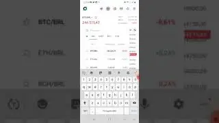 Comprando o token Chilliz na Novadax para enviar para Socios.com e comprar o token do Corinthians.