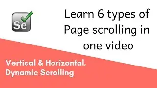 How to scroll web page using Selenium JavascriptExecutor
