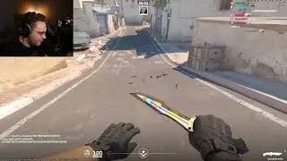 ohnepixel reacts to dick pattern huntsman in CS2