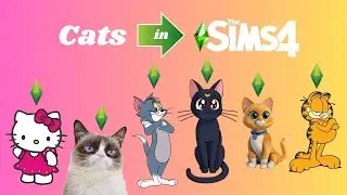 Making Popular Cats in the Sims 4
