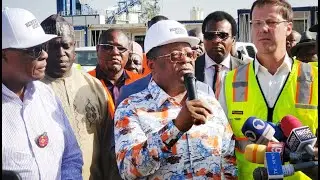 For The First Time, Ministers of Finance & Works Hold Joint Road Project Inspection - See The Actioi