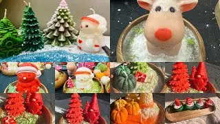 Lots of Christmas Candle Making at Home 