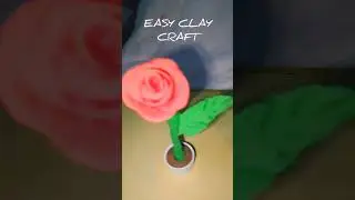&ldquo;DIY Red Rose Clay Tutorial 🌹 | Easy Handmade Flower&rdquo;