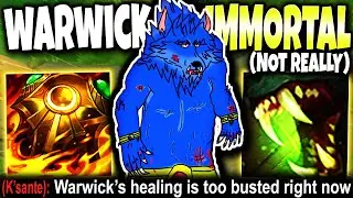 I was an Immortal Warwick Top Lane till a wild ⚡🐻 appeared...