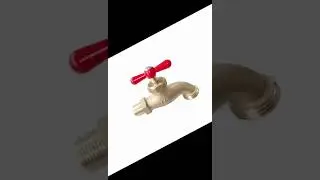 Lead free brass hose bibcock