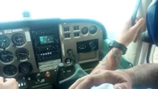 Fly with cessna c172 in budapest