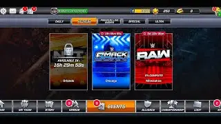 WWE Mayhem Event Mode Shows; Raw Milwaukee | WWE Mayhem 