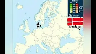 🇩🇰 Relations between Denmark and other countries in the world 🇩🇰