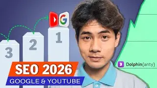 L&ecirc;n TOP 1000 Từ Kh&oacute;a tr&ecirc;n YouTube/Google với Dolphin Anty | C&aacute;ch SEO Video YouTube Mới Nhất 2026