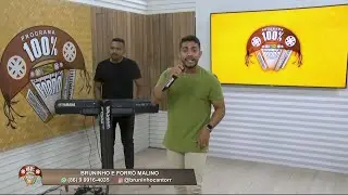 Bruninho e Forr&oacute; Malino fazendo festa no 100% Forr&oacute; com pr&eacute;via da Grava&ccedil;&atilde;o de DVD