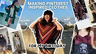 Making Pinterest Inspired Clothes For My Birthday