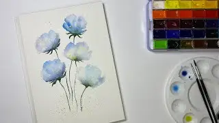 Watercolor / Botanical drawing / Art for Rest / Акварель