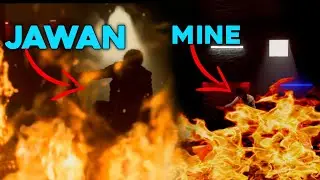JAWAN Trailer Scene Recreate | Using VFX | NotBowDown