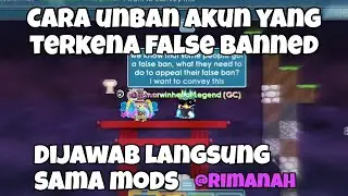 Mods Menjawab Cara Unban False Banned Account Growtopia