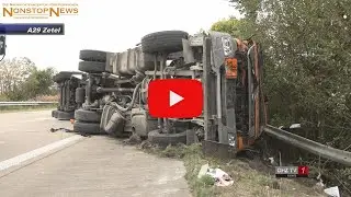 Schwerer Unfall auf der A29: