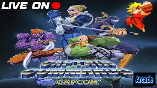 [LIVE ON🔴]  CAPTAIN COMMANDO (ARCADE) !!! (15-01-2026) #games #arcade #retro #raridade