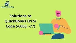 How To Resolve QuickBooks Error-6189-83 | Repair Corrupted Files | QuickBooks File Repair