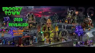 Представлена ​​коллекция Lemax Spooky Town Halloween Village 2026 года.