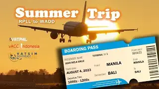 VATSIM EVENTS I ONE WAY RPLL TO WADD FOR SUMMER TRIP (DID ANOTHER ATC SERVICES) I WIII_GND